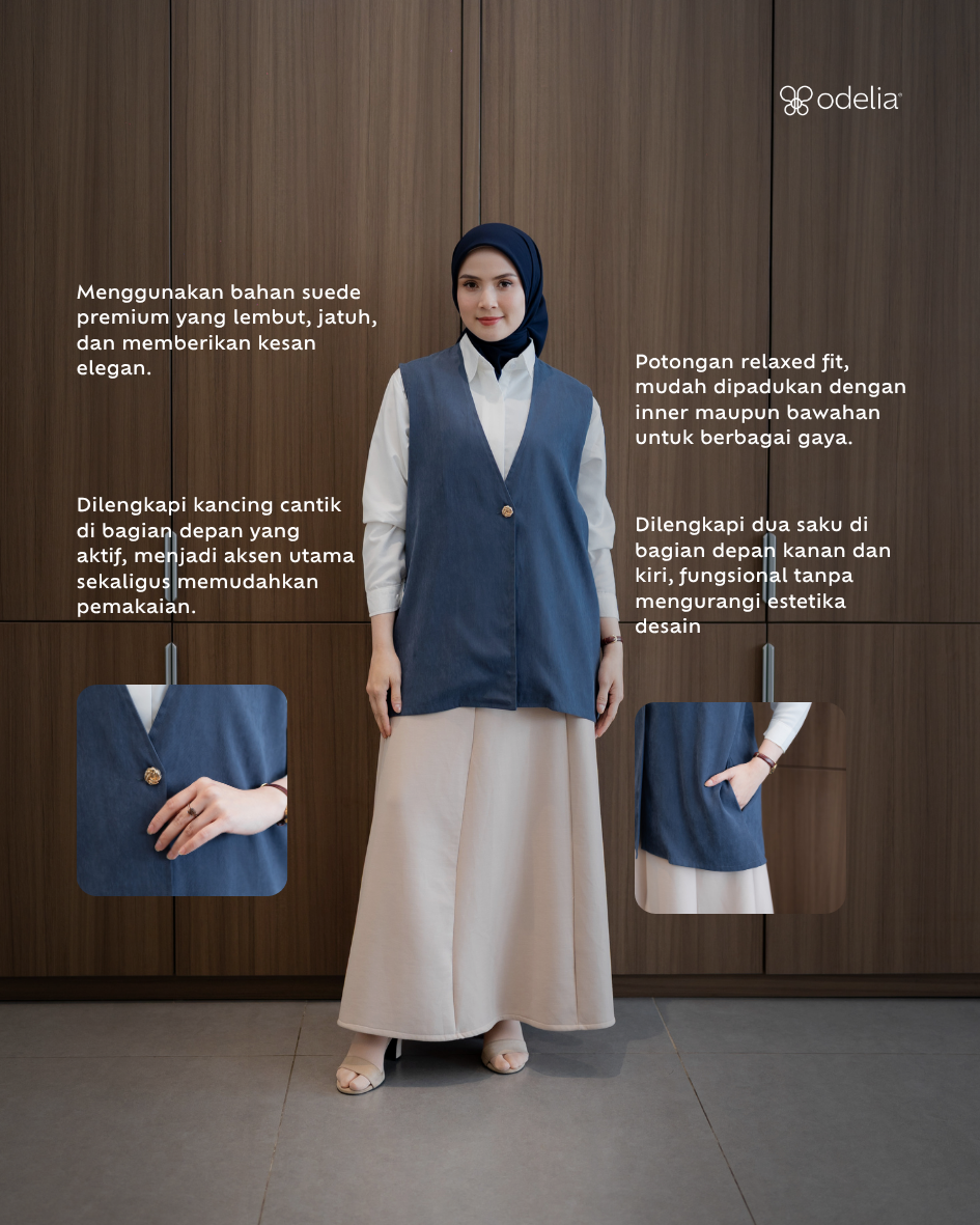 Classic Vest - Indigo