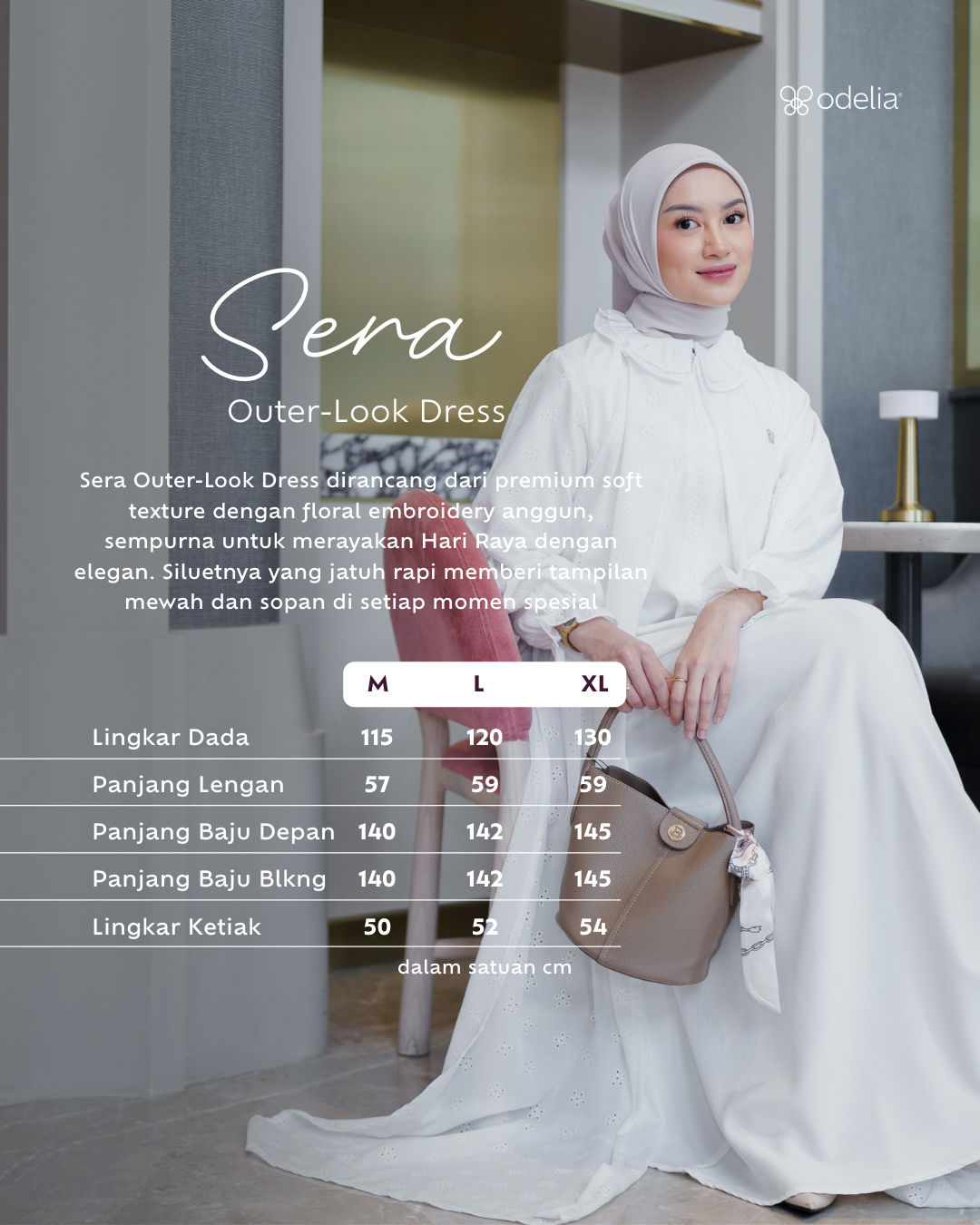 Sera OuterLook Dress - Calm White