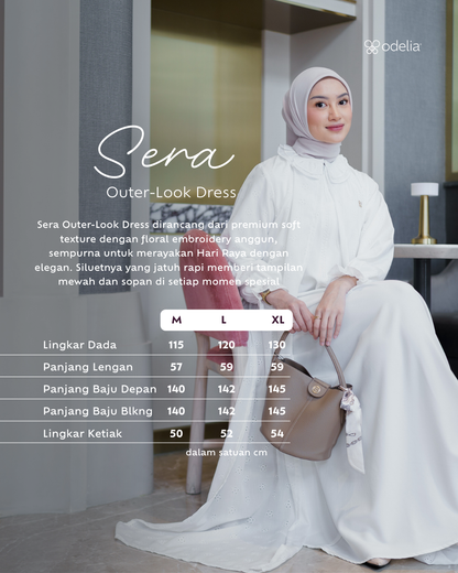 Sera OuterLook Dress - Calm White
