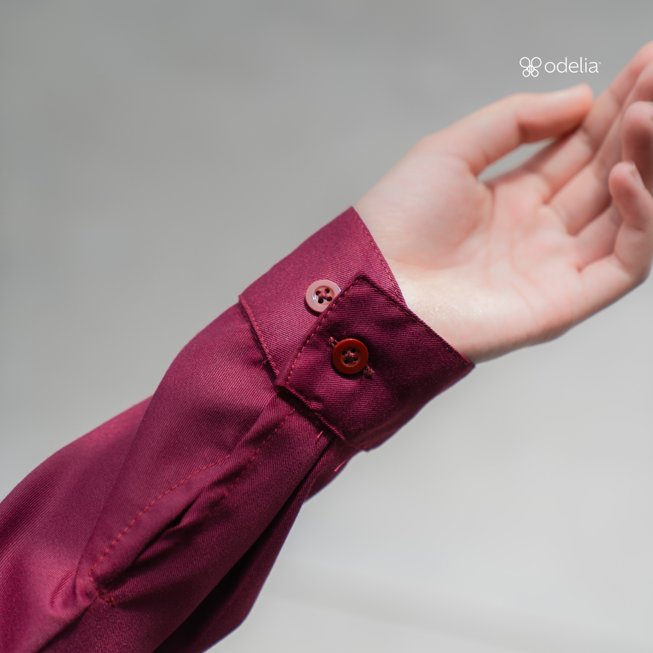Alecia Shirt - Burgundy