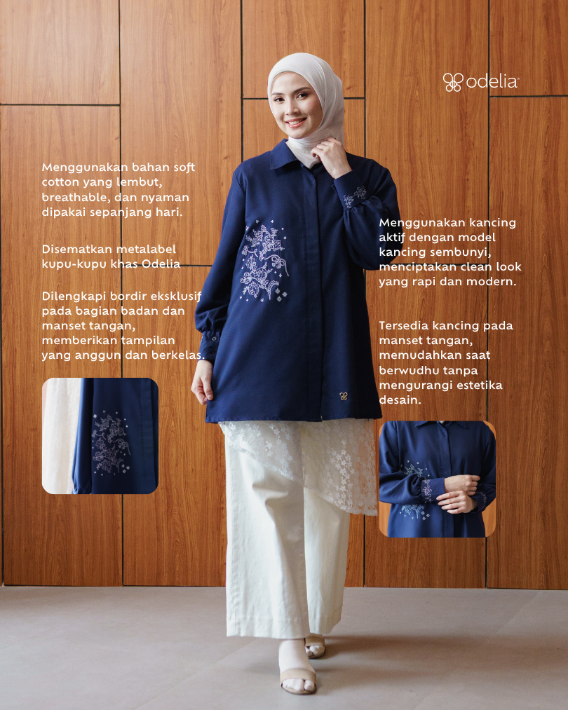 Sorelle Basic Shirt - Navy