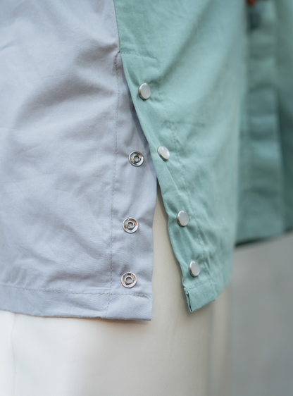 Verde Shirt - Ash Ocean