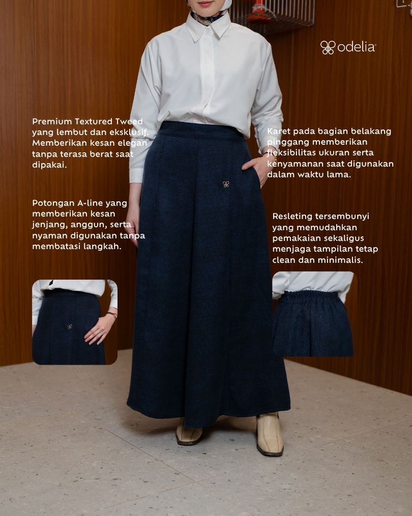 Maison Tweed Skirt