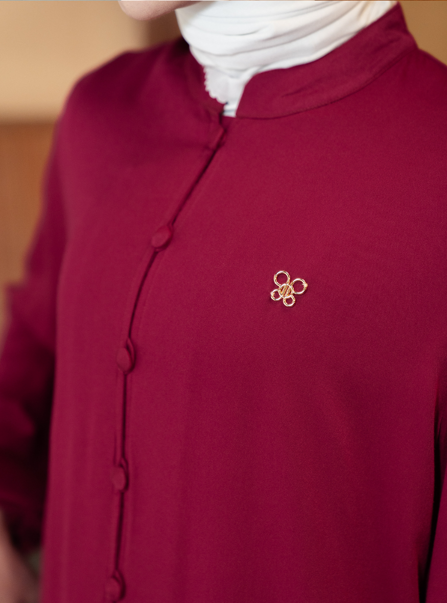 Aurora Tunik - Maroon