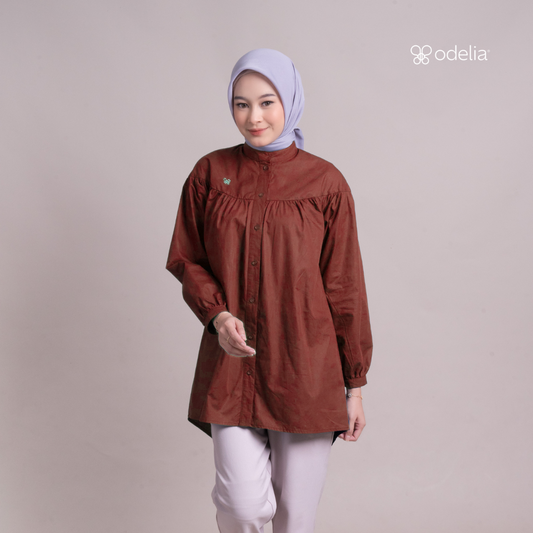 Carmia Shirt - Spiced Brick