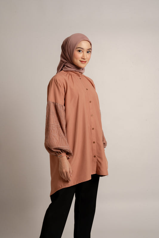 HAVVA TUNIC - CARAMEL