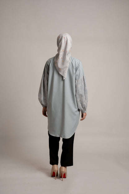 HAVVA TUNIC - AQUA FROST