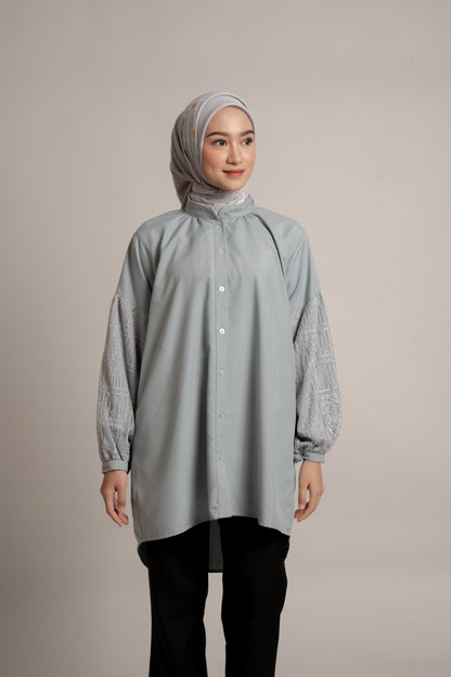 HAVVA TUNIC - AQUA FROST