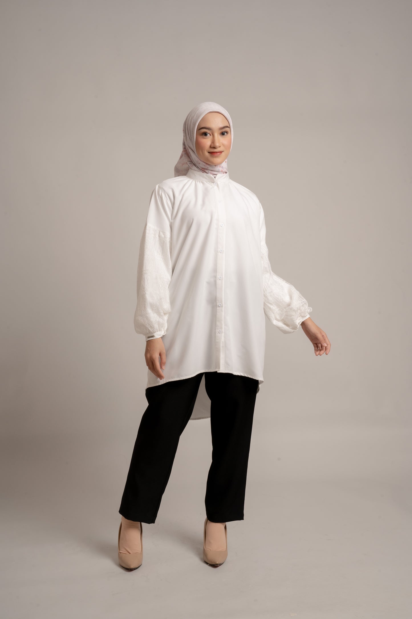 HAVVA TUNIC - SNOW WHITE