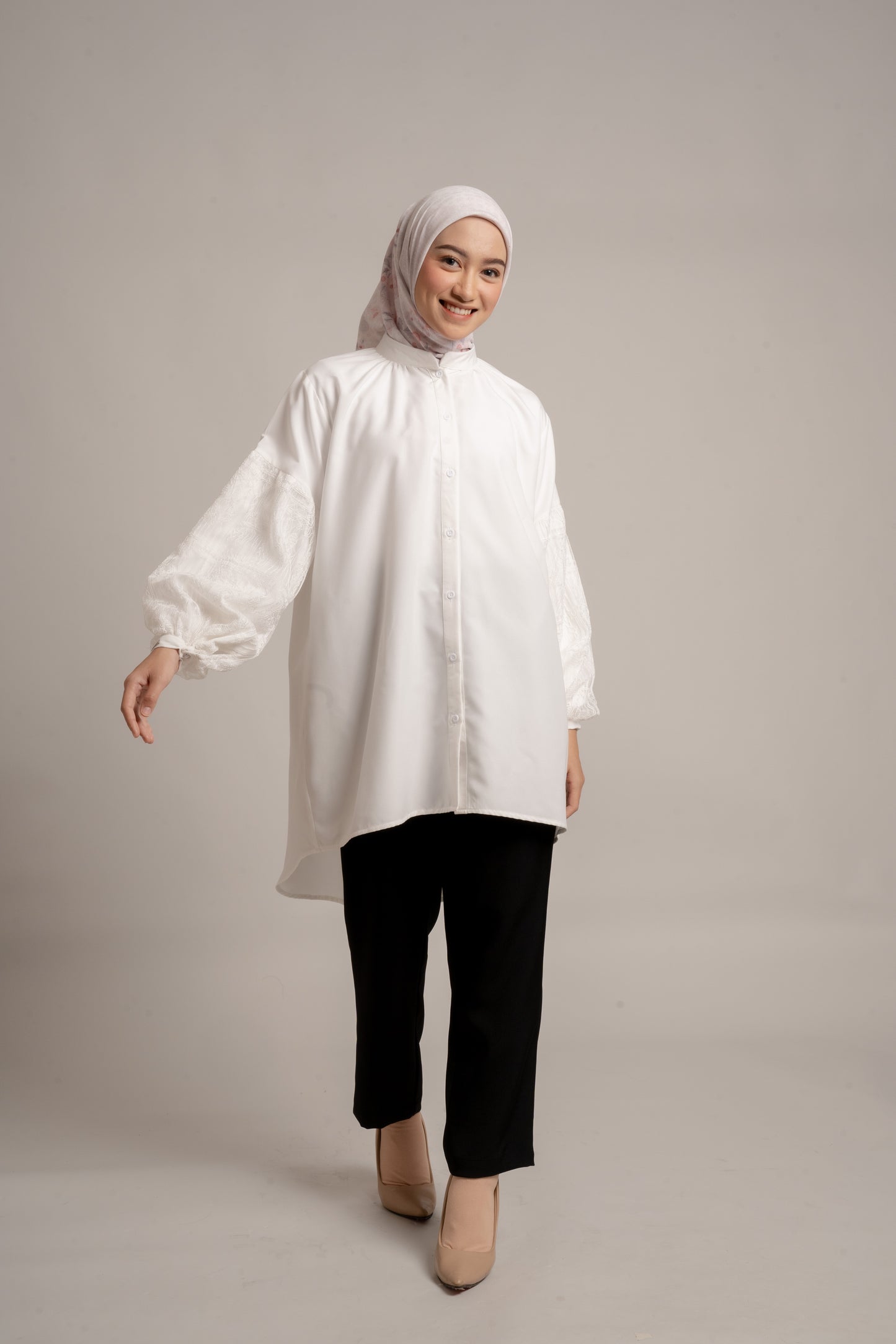 HAVVA TUNIC - SNOW WHITE