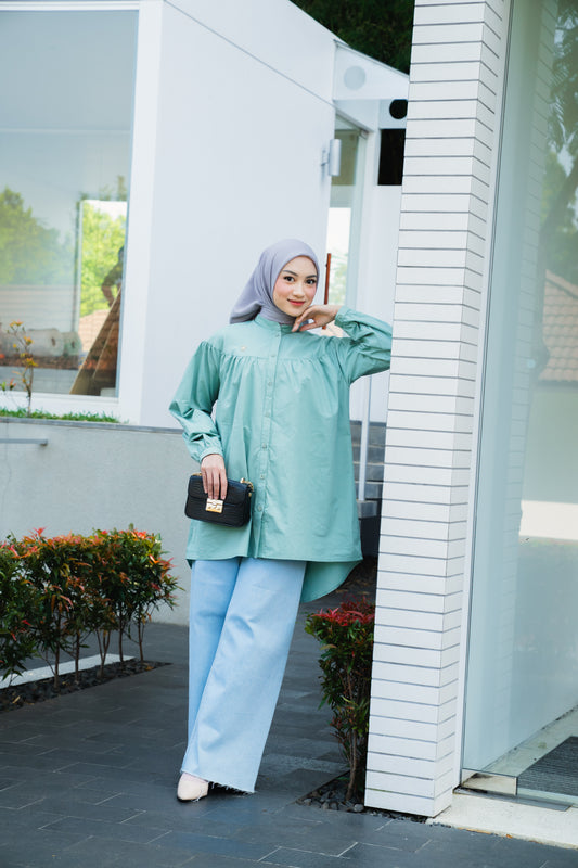 Carmia Shirt - Pastel Green