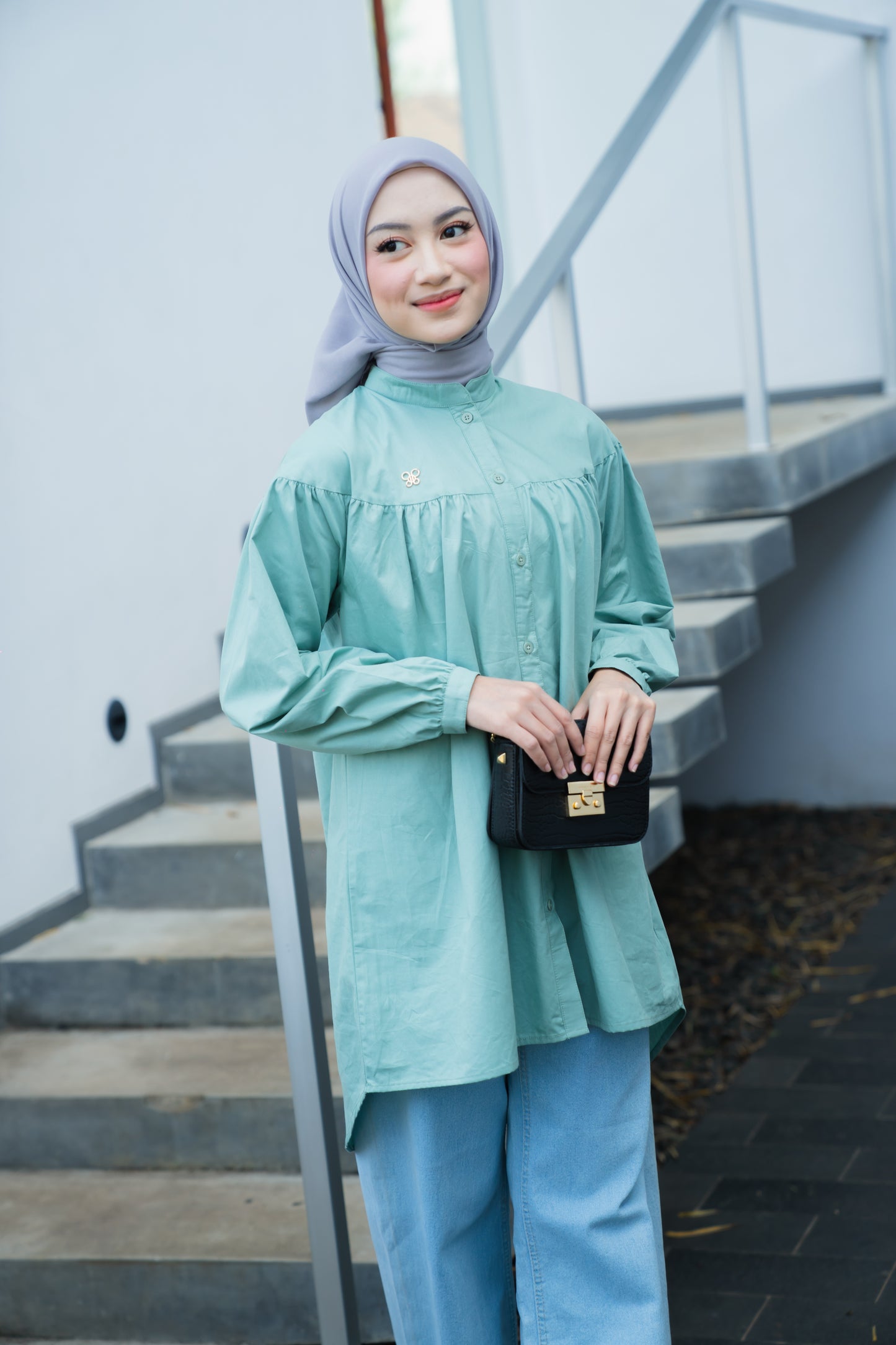 Carmia Shirt - Pastel Green