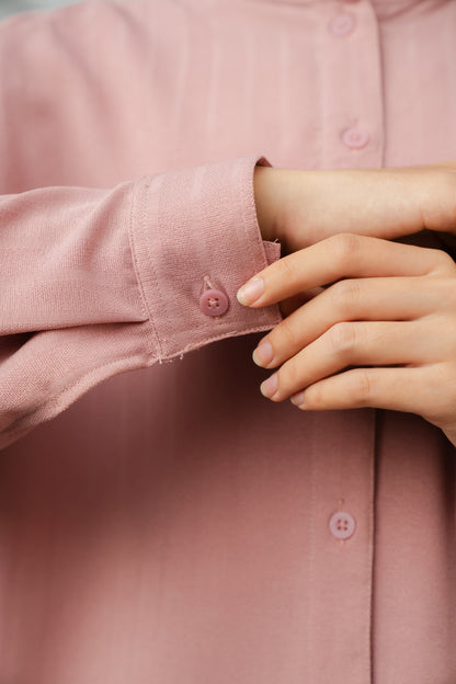 Alinia Shirt - Peach Pink