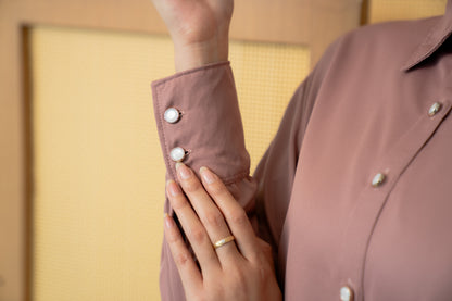 Peony Shirt - Old Rose