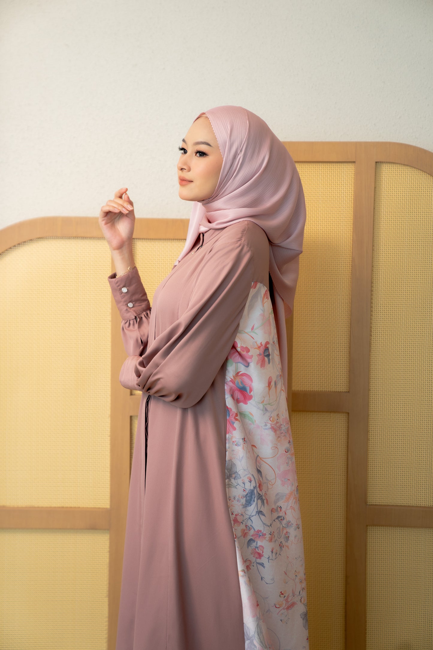 Calina Dress - Old Rose