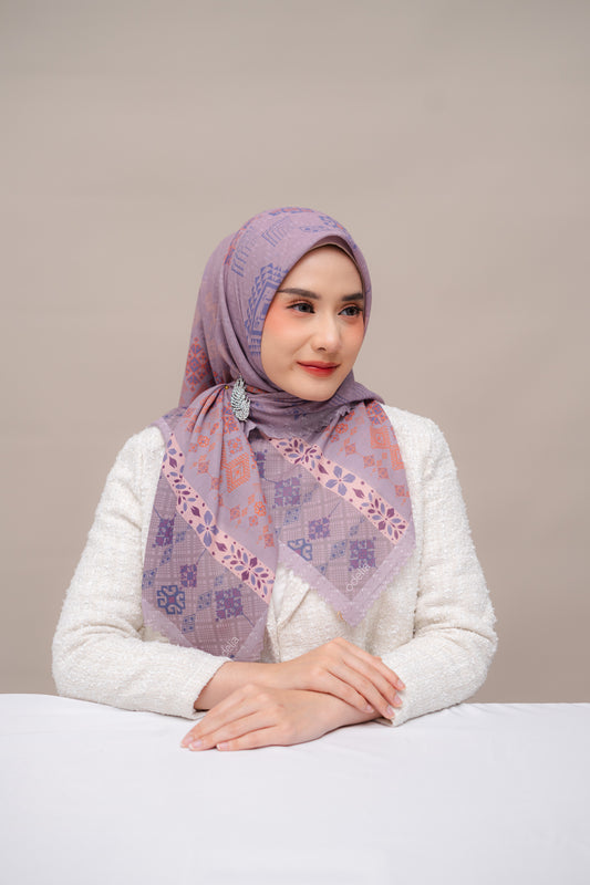 Allure Ethnique Scarf - Purple Haze