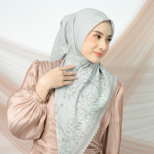 Jardin De Fleur Scarf - Flint